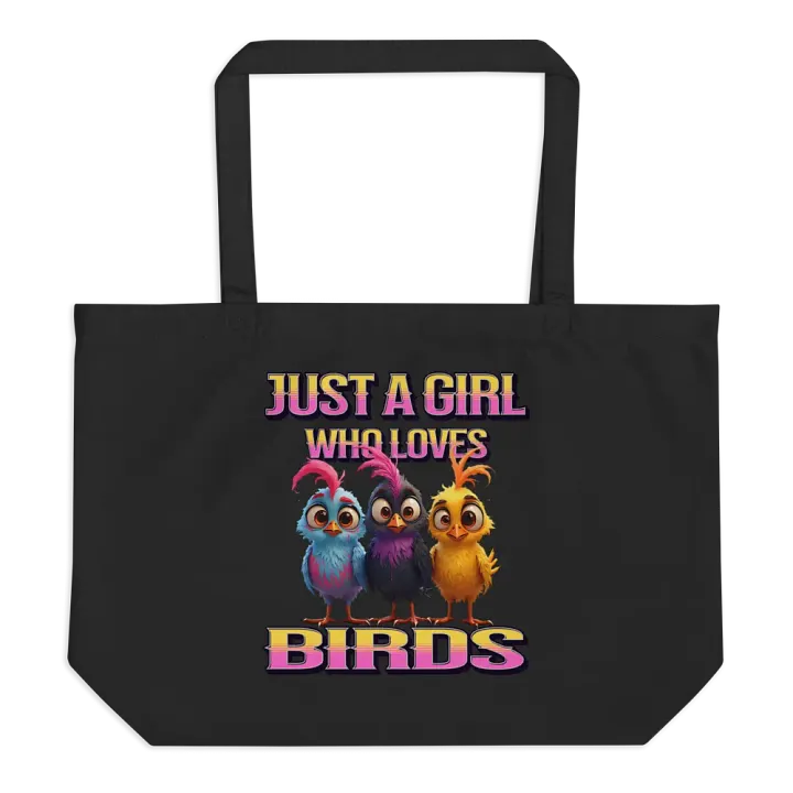 Just A Girl Who Loves Birds Whimsical Tote product image (1)