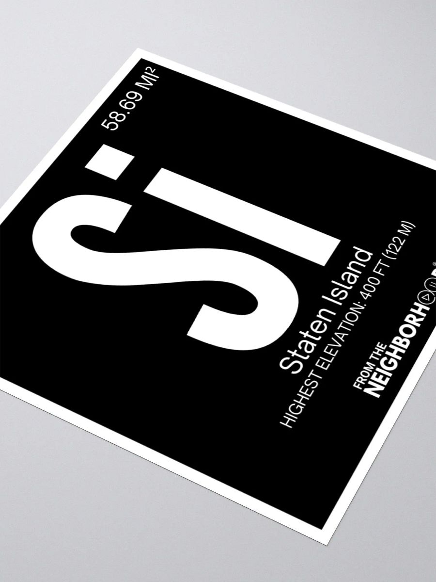 Staten Island Element : Sticker product image (7)