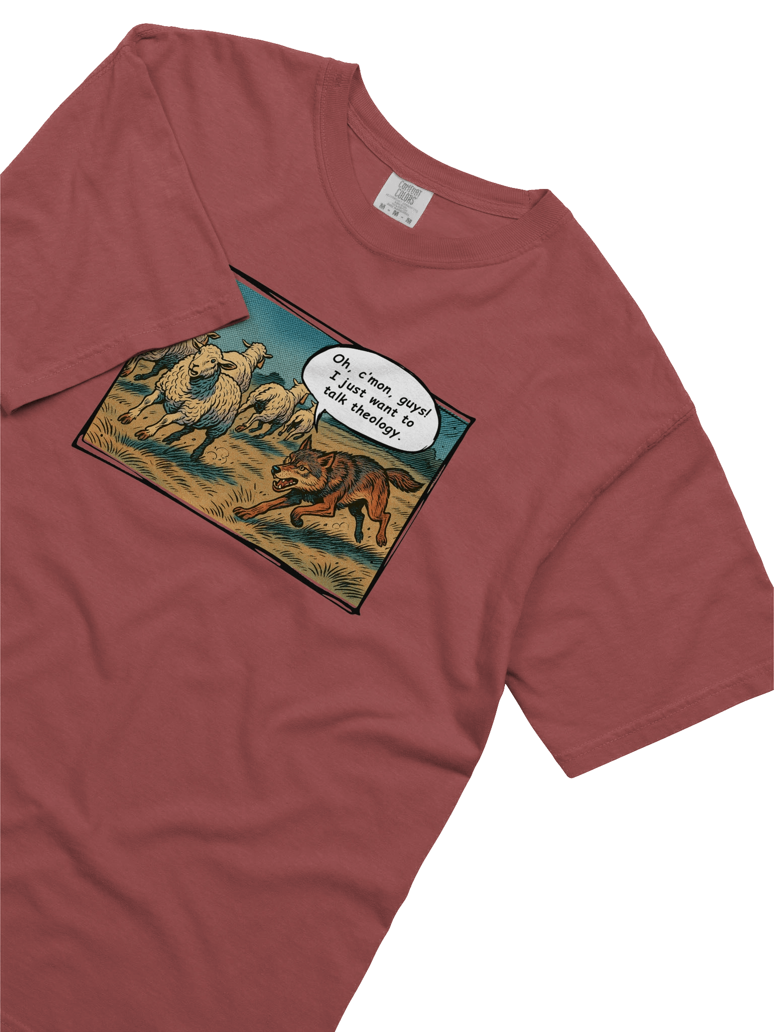 Wolves Just Wanna Talk Theology T-Shirt product image (24)