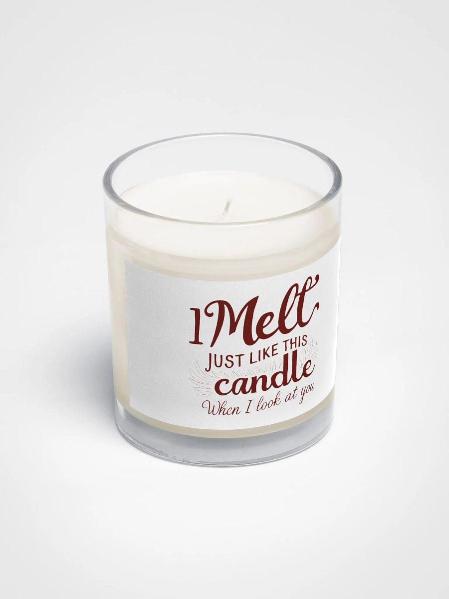 Romantic Candle with a Melty Message product image (2)
