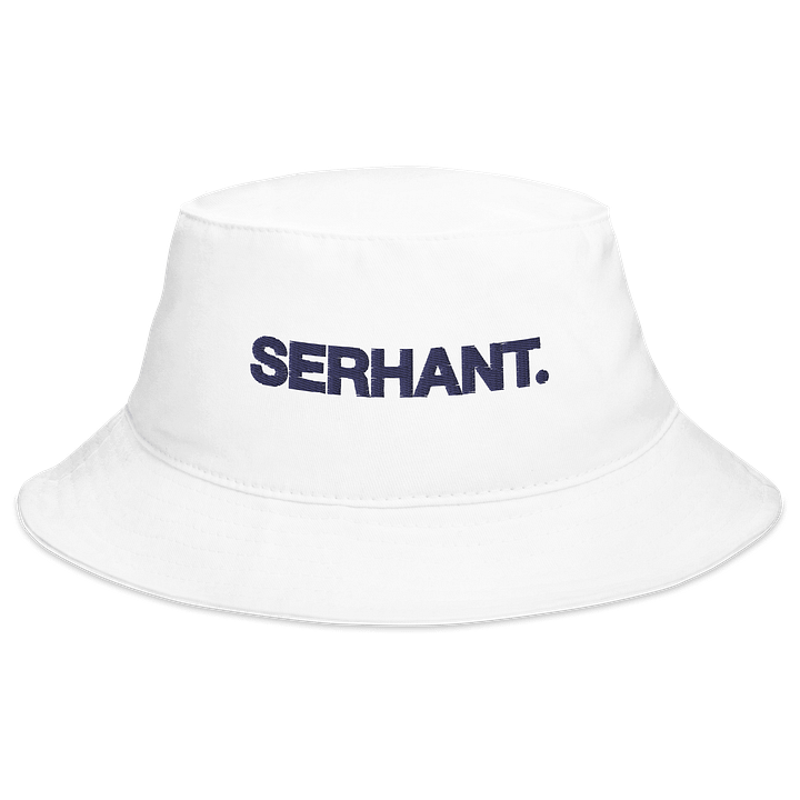 SERHANT. White Bucket Hat product image (1)