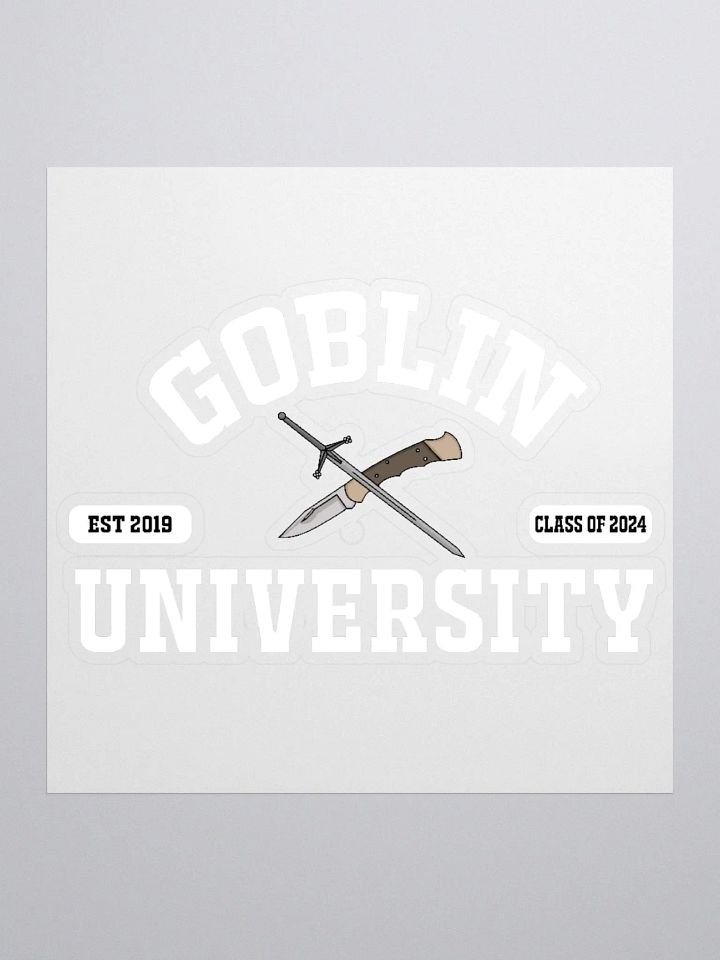 Goblin University Sticker product image (1)