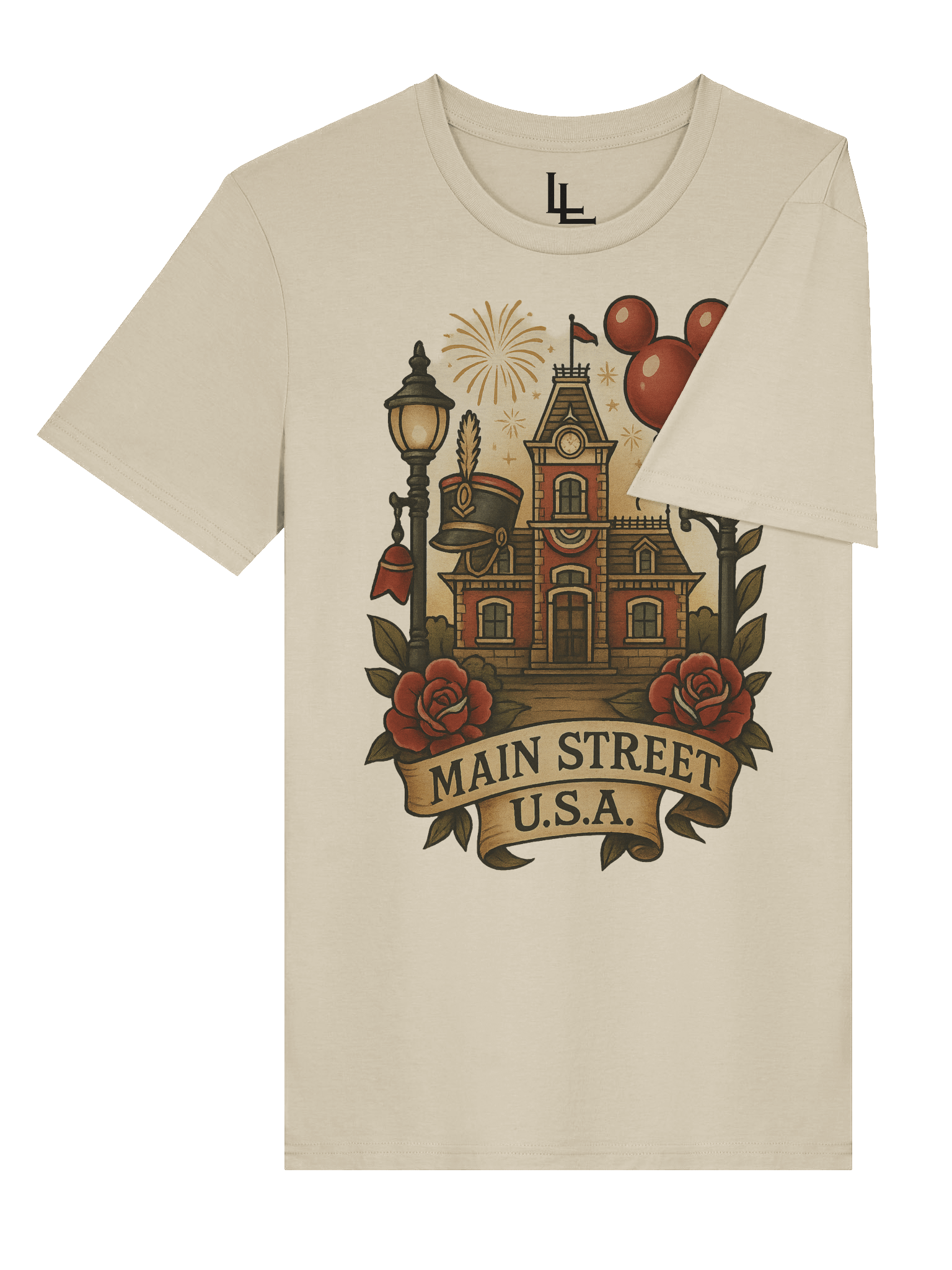 Neo-Traditional Main Street U.S.A. Tee product image (4)