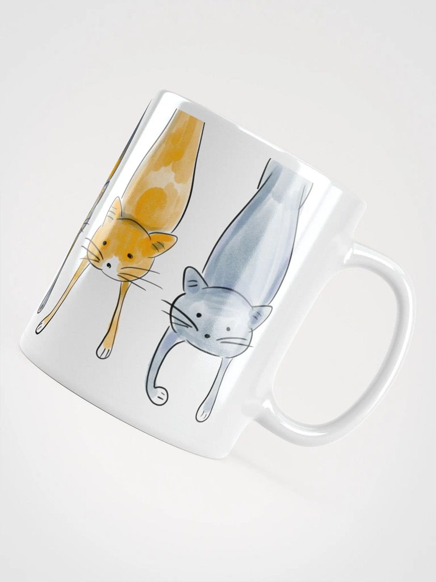 Hand Drawn Feline Friends Mug product image (11)