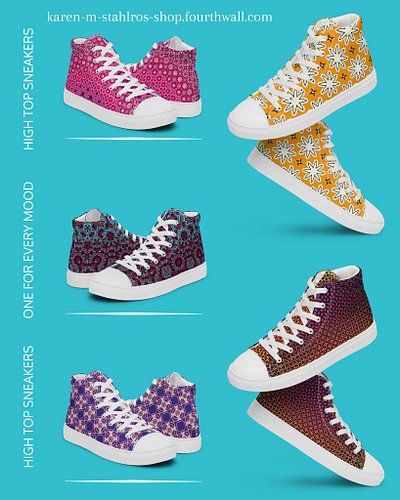 Women's High Top Canvas Sneakers
One For Every Mood!
Link below & in bio:
https://karen-m-stahlros-shop.fourthwall.com/en-usd...