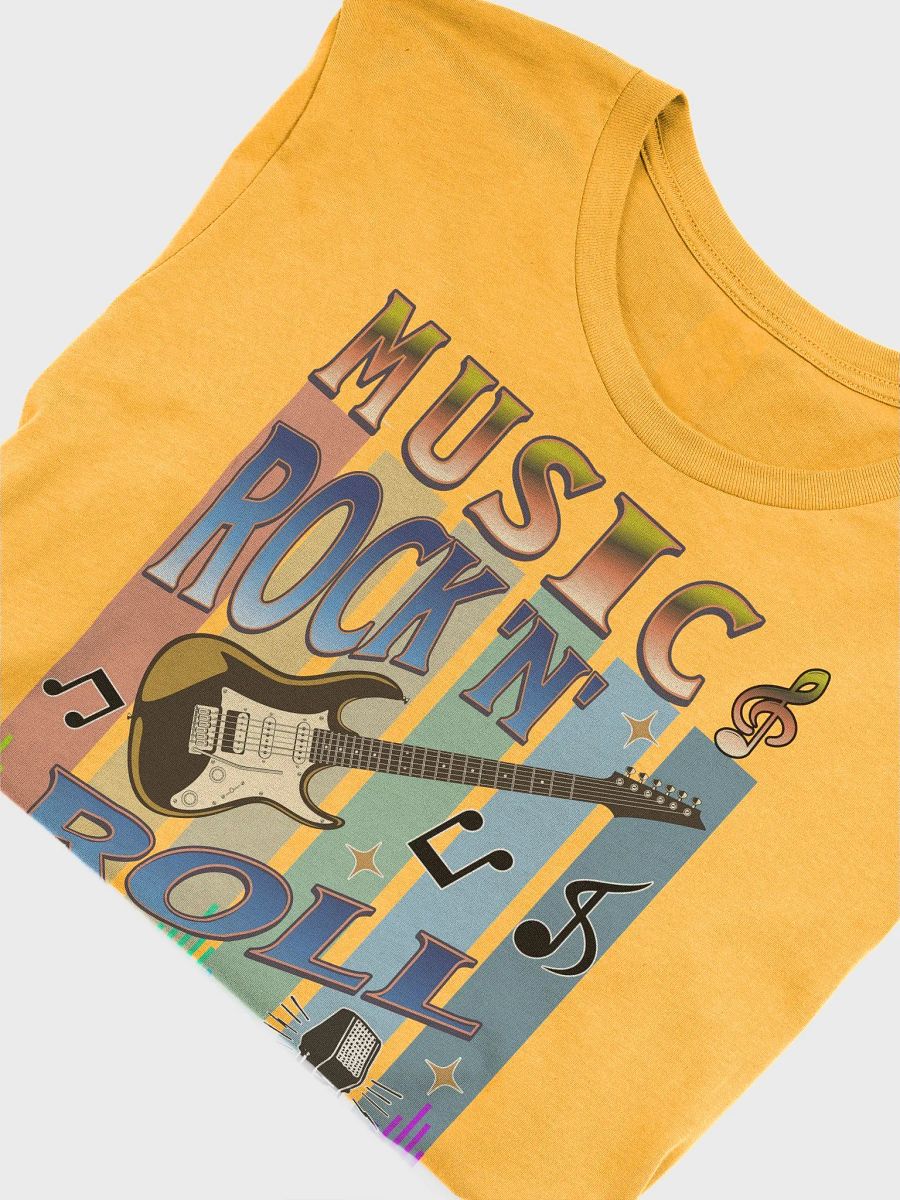 Music Rock N Roll Guitar Vibes Tee product image (4)