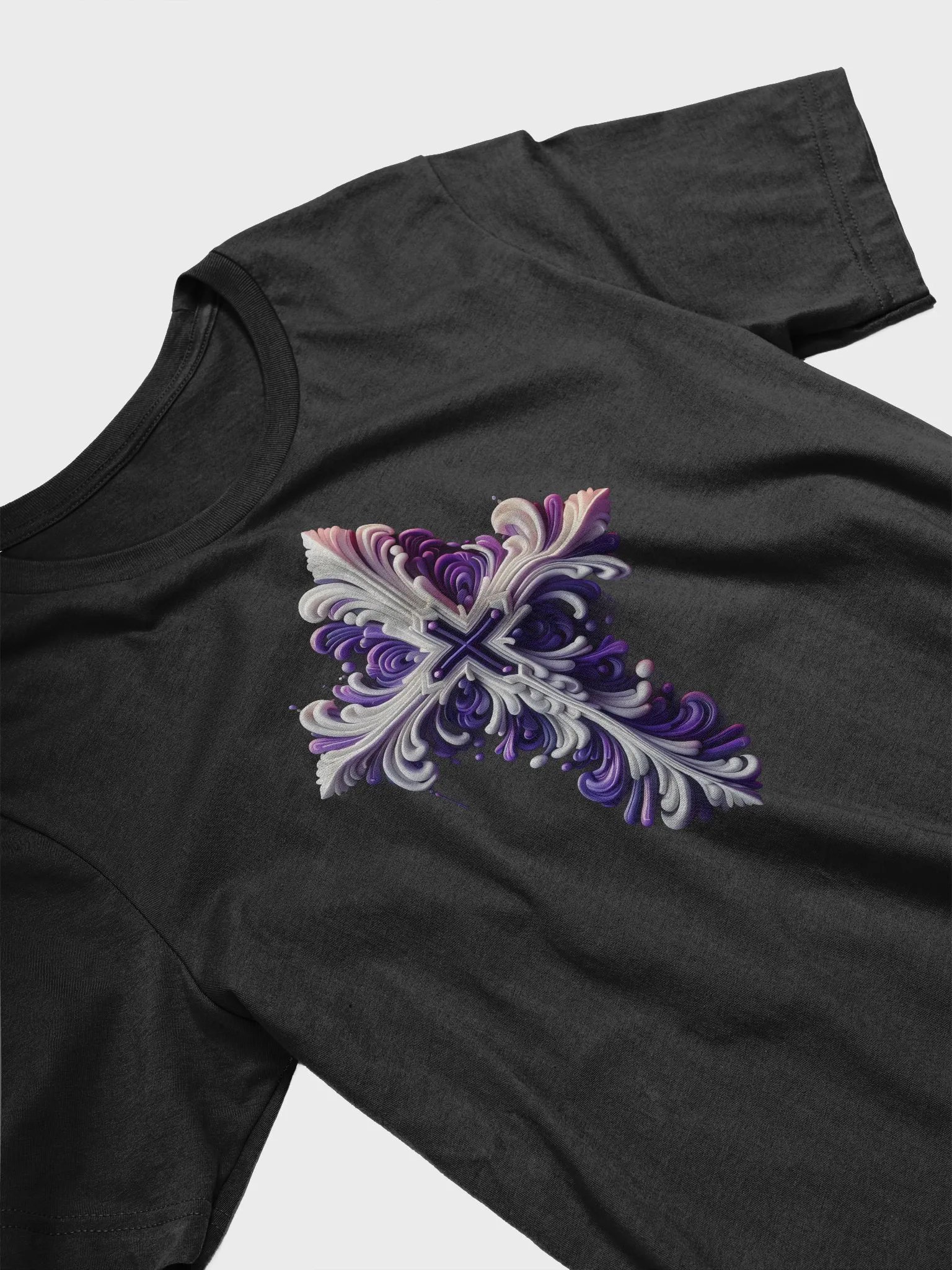 Purple, Pink, Blue and White Cross product image (3)