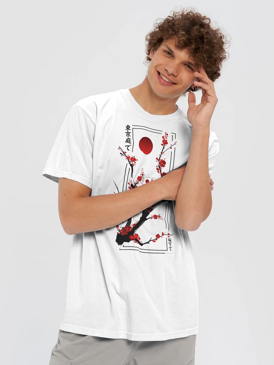 Blossom Burst - Vintage Comfort: Garment-Dyed Cotton Tee product image (3)
