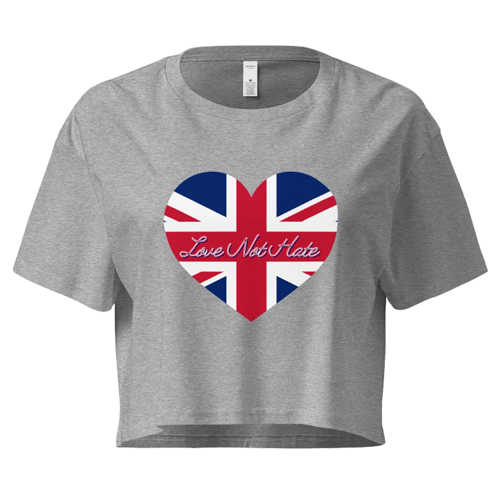 Love Not Hate Crop Top product image (4)
