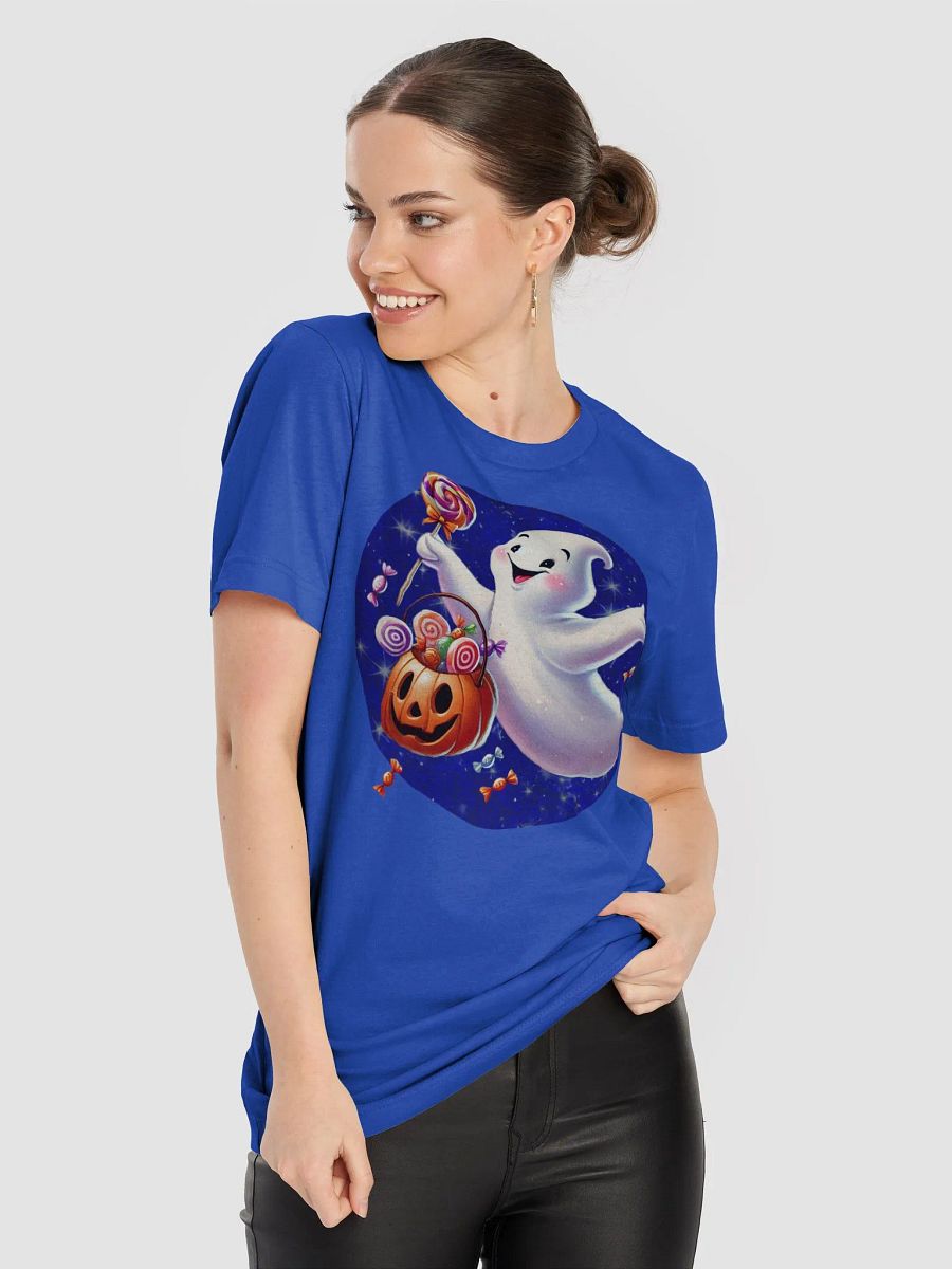 Ghost and Candy Halloween Supersoft T-Shirt product image (68)