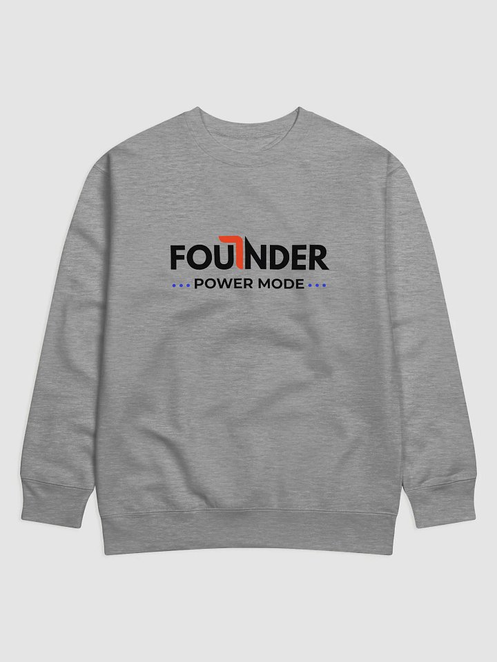 Zen Checkmark Premium Sweatshirt - Founder Power Mode product image (1)