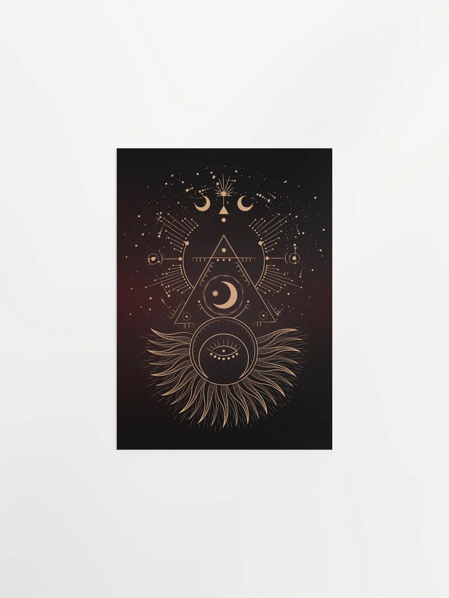 Celestial Geometry Poster product image (3)