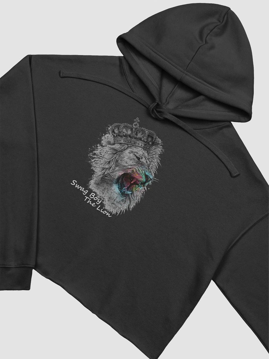 Sudadera con capucha corta de forro polar Bella+Canvas - Para damas - The Lion product image (11)