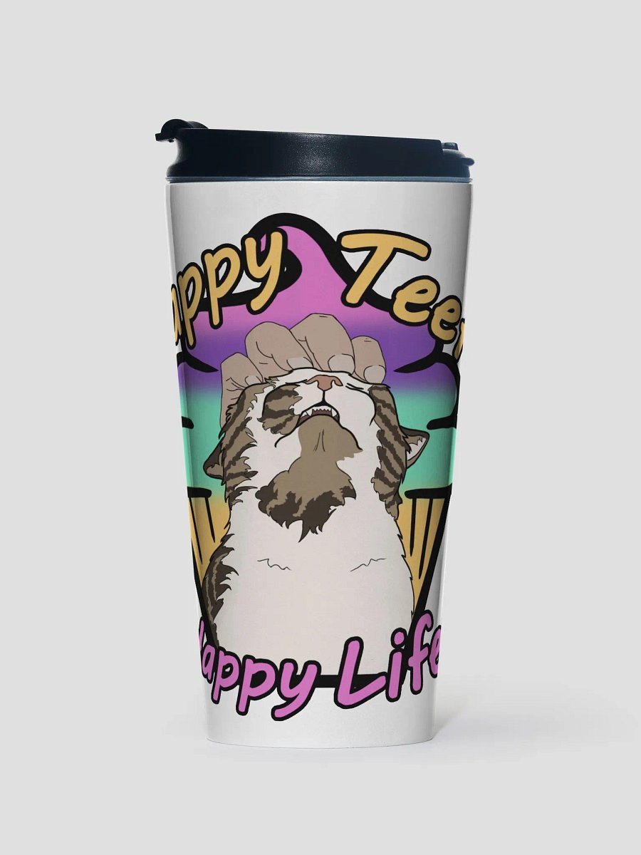 "Happy Teef, Happy Life" Travel Mug product image (1)