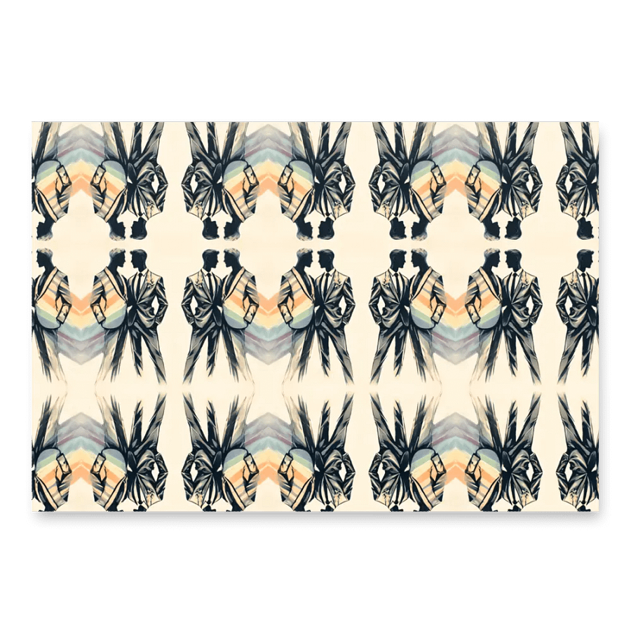 Elegant Pride Partners Wrapping Paper Set product image (2)