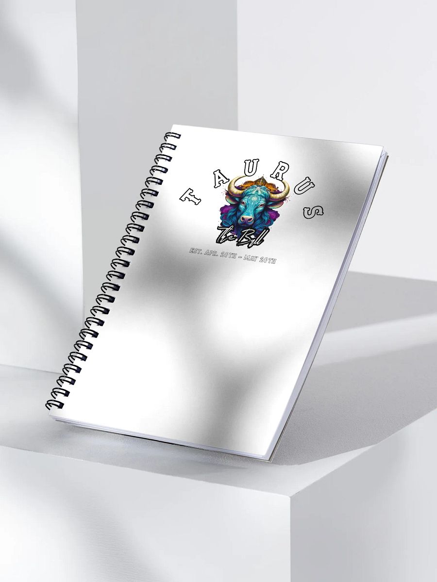 Taurus - Zodiac Notebook product image (3)