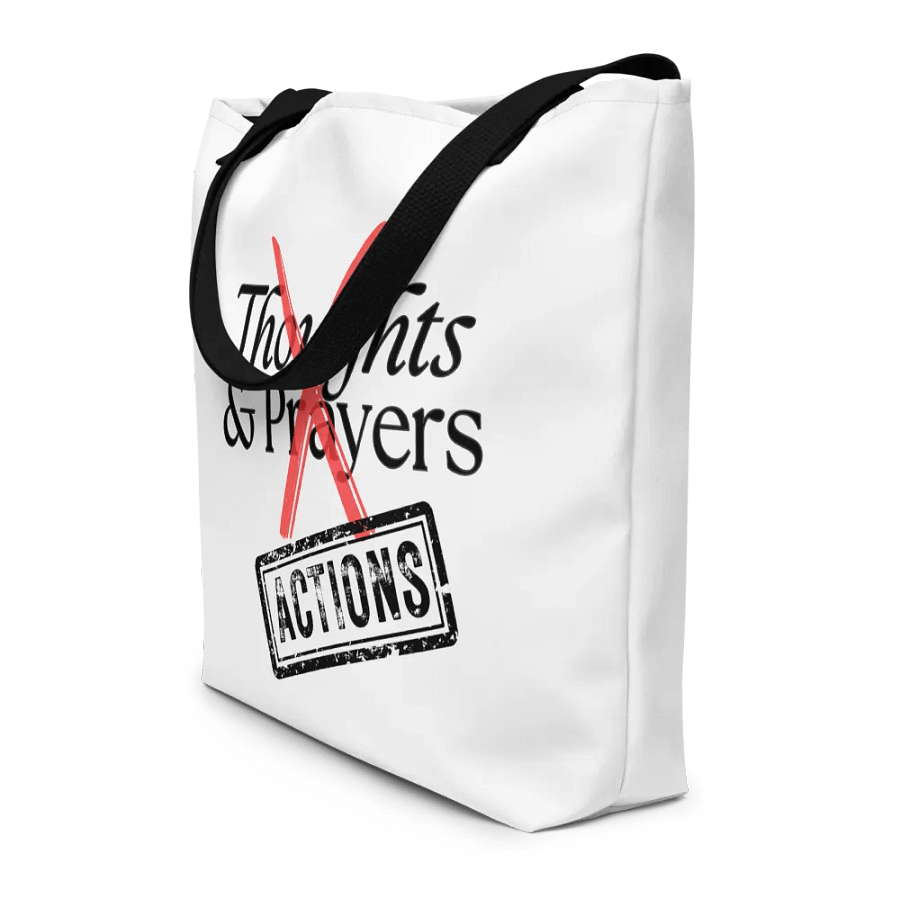 No More Thoughts and Prayers Tote product image (7)