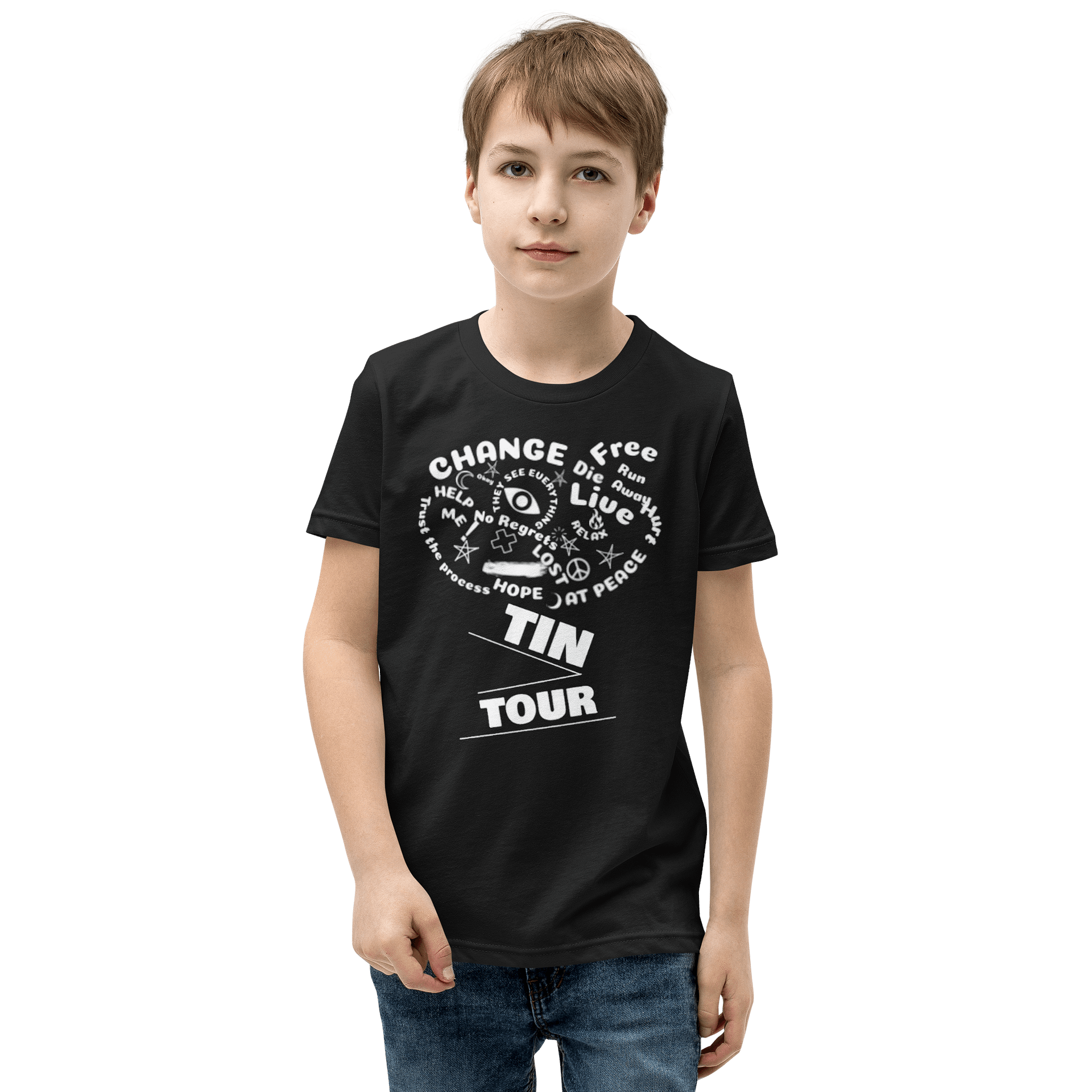 Tin tour tee | kids product image (1)