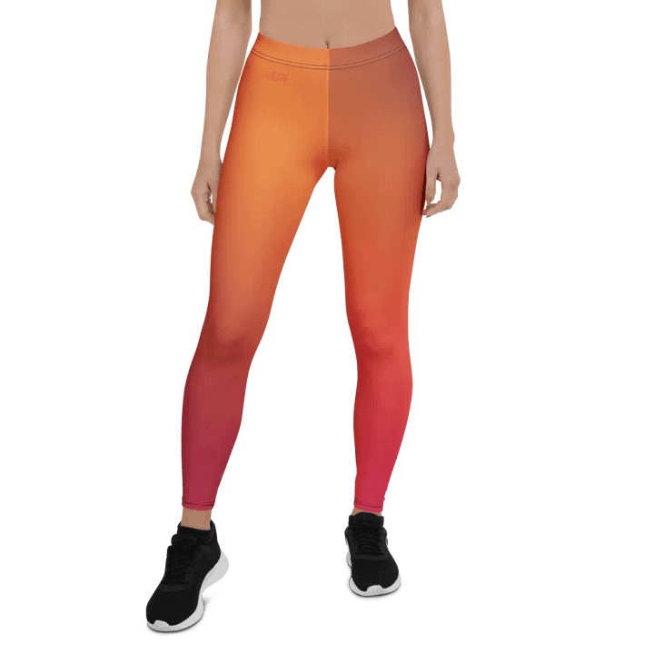 Sunset Stroll Cat Leggings product image (2)