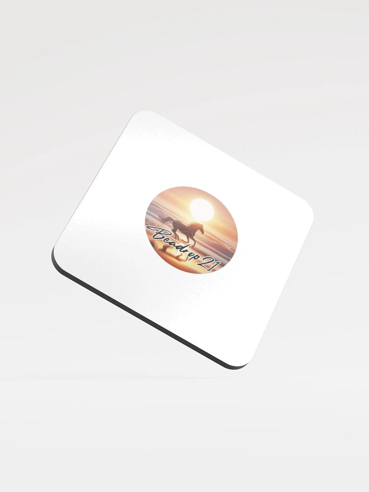 Sunset Gallop Cork Coaster product image (1)