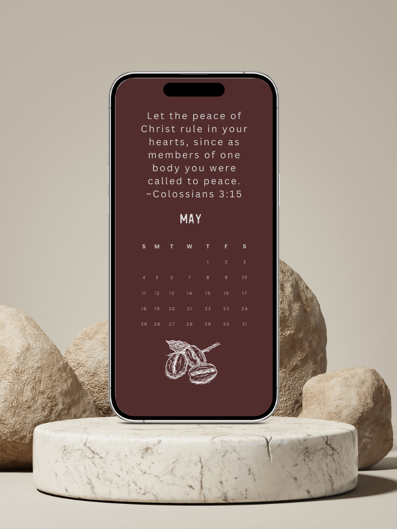Verses of Peace 2025 Phone Calendar product image (7)