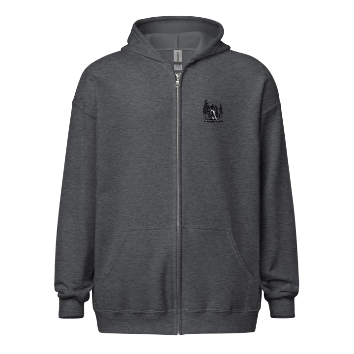 SCARY BIGFOOT FACE ZIP HOODIE product image (2)
