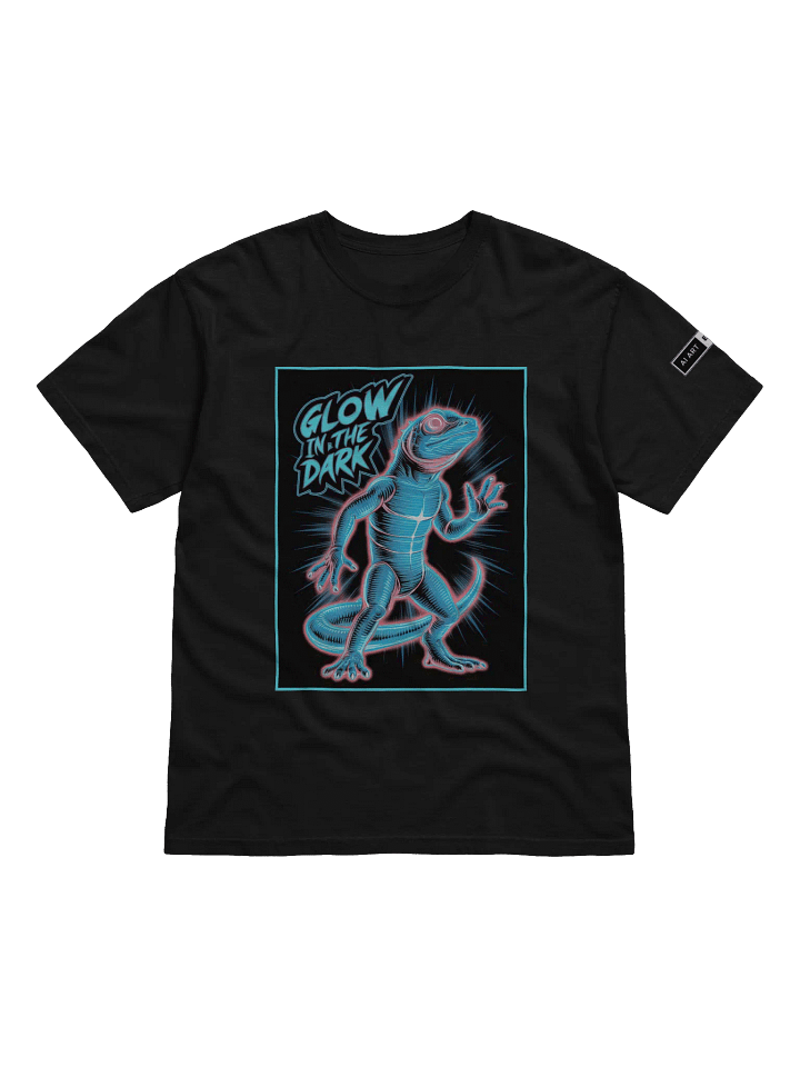 "GLOW IN THE DARK" 100% cotton T-shirt product image (1)