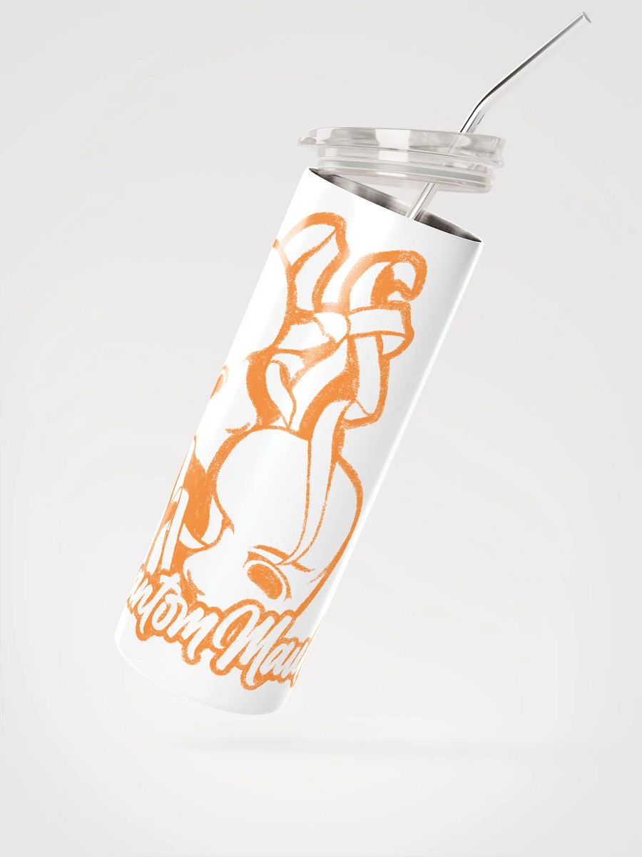 'PhantomMaul' Orange Logo Stainless Steel Tumbler product image (8)
