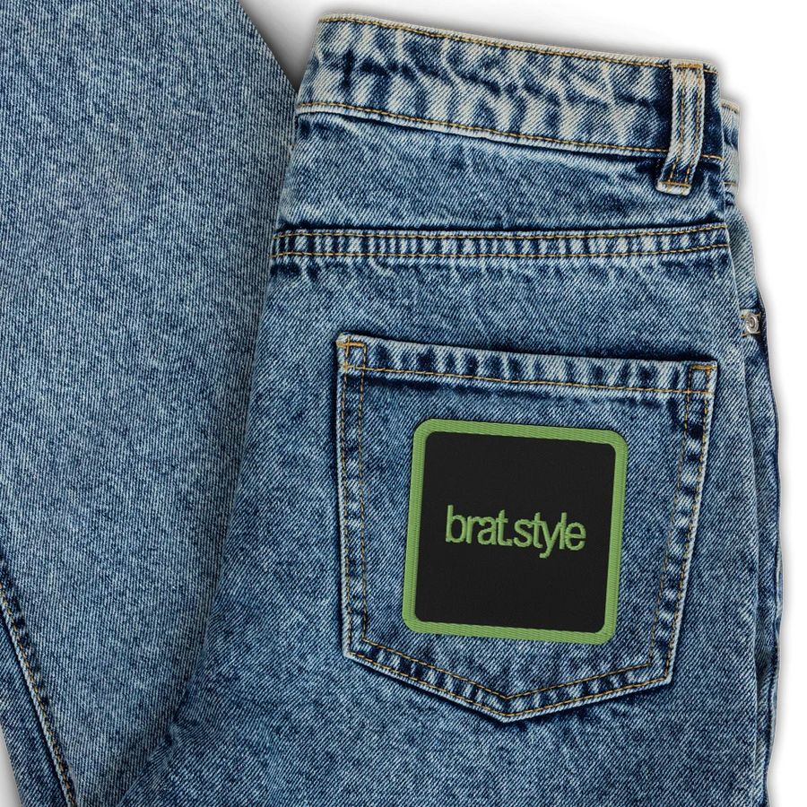 the bratstyle embroidered patch - square product image (3)