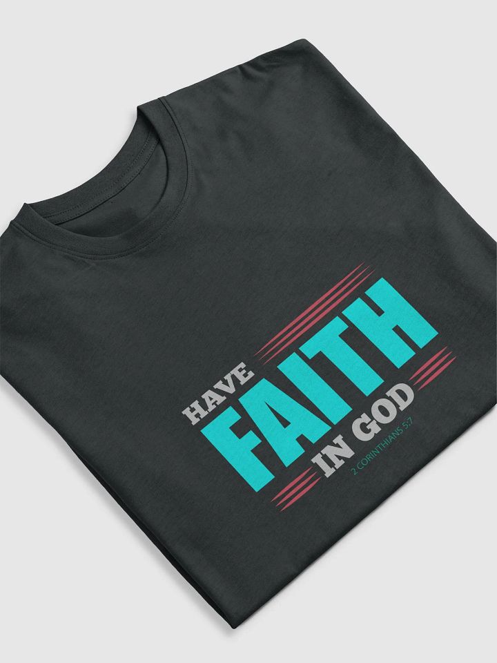 Have Faith in God Premium Heavyweight Tee product image (2)