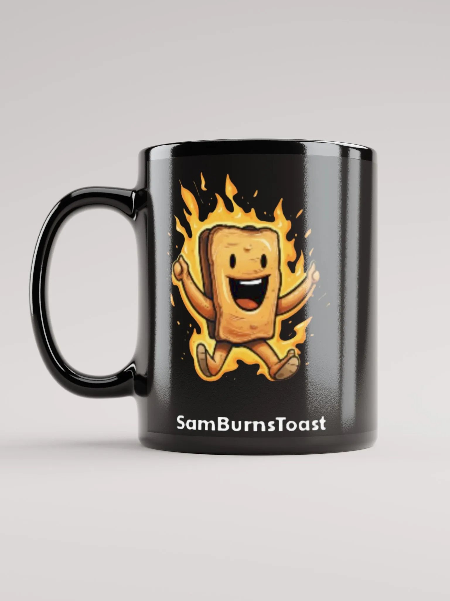 Toasty Black Mug - 2 Sizes product image (12)