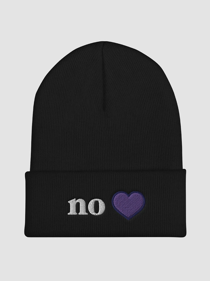 No <3 Beanie product image (1)