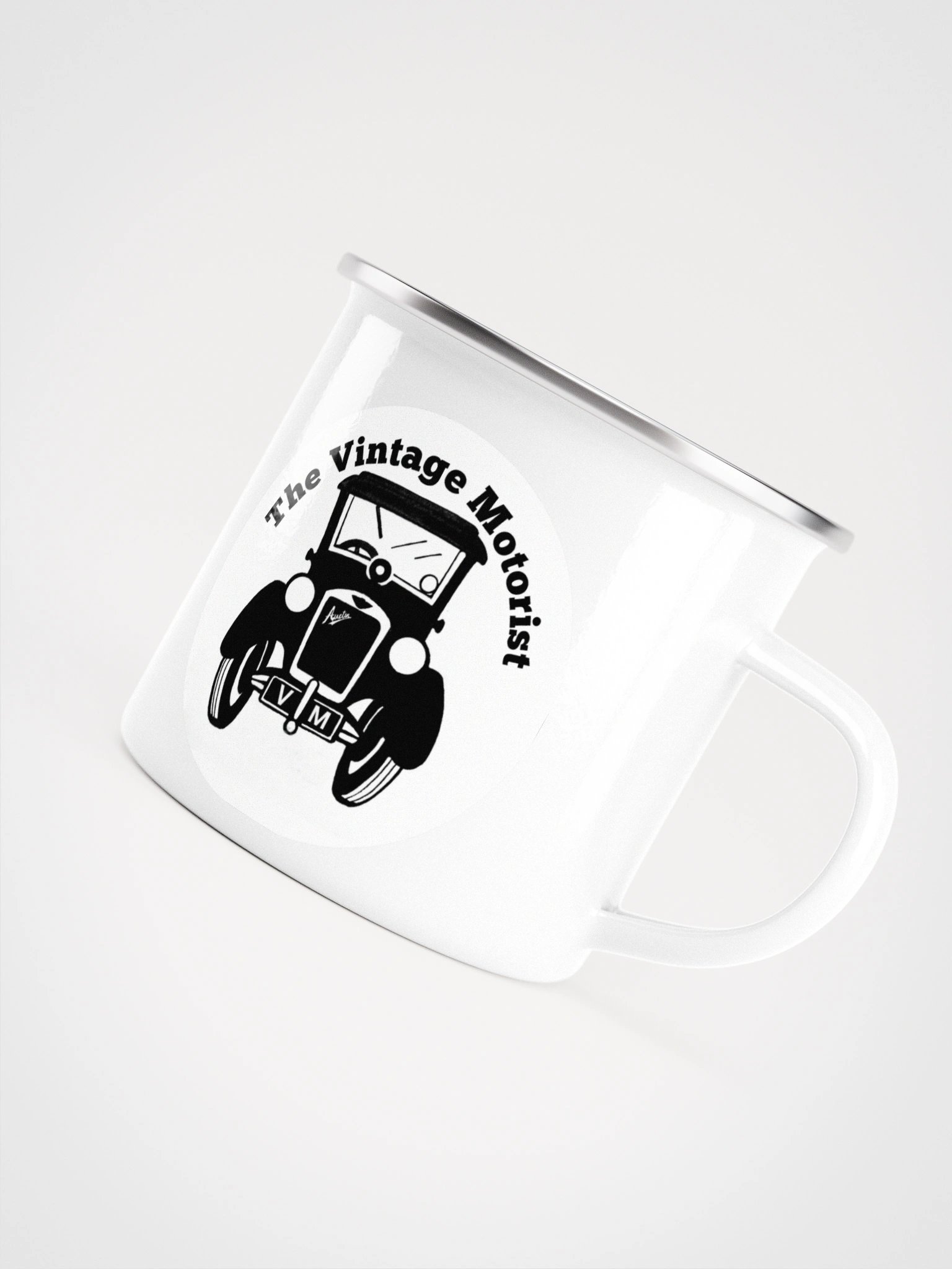 Vintage Motorist Enamel Mug product image (5)