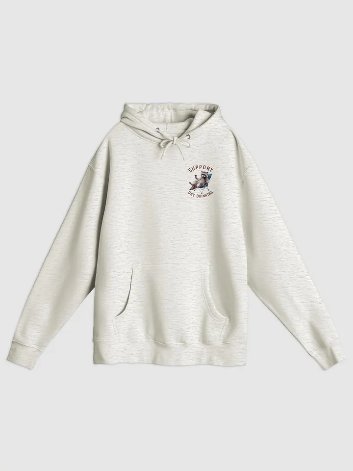 Day Drinking Raccoon Hoodie product image (1)