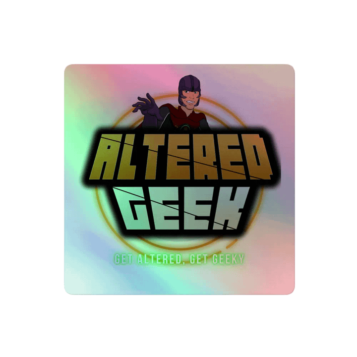 Altered Geek Holo Sticker product image (2)