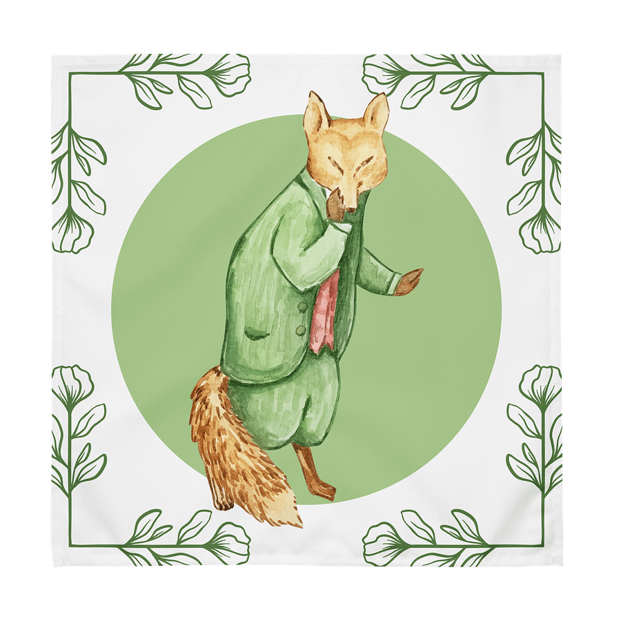 Whimsical Rabbit & Friends Cloth Napkin Set product image (2)