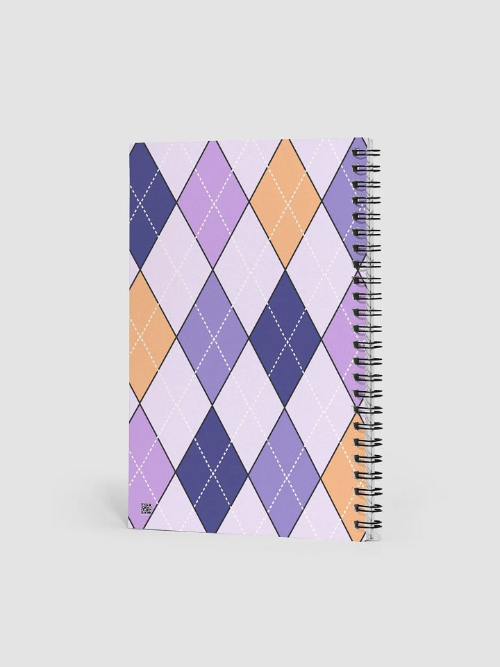 Argyle Dream Spiral Notebook product image (2)