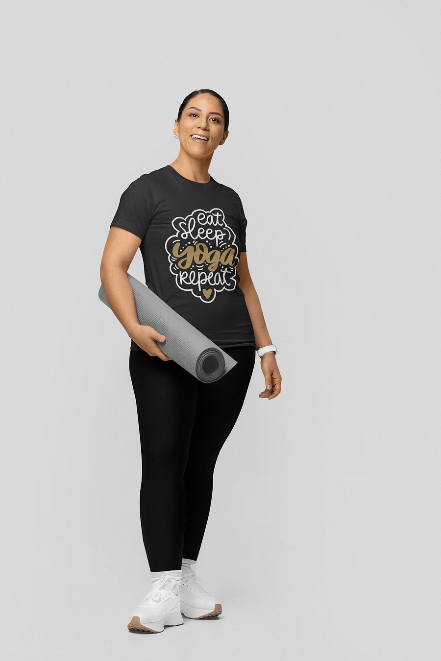 Yogi Life Cycle T-Shirt - Eat, Sleep, Yoga, Repeat product image (43)