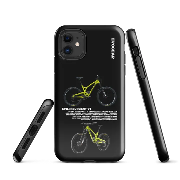 Black Evil Insurgent V1 iPhone Case product image (1)