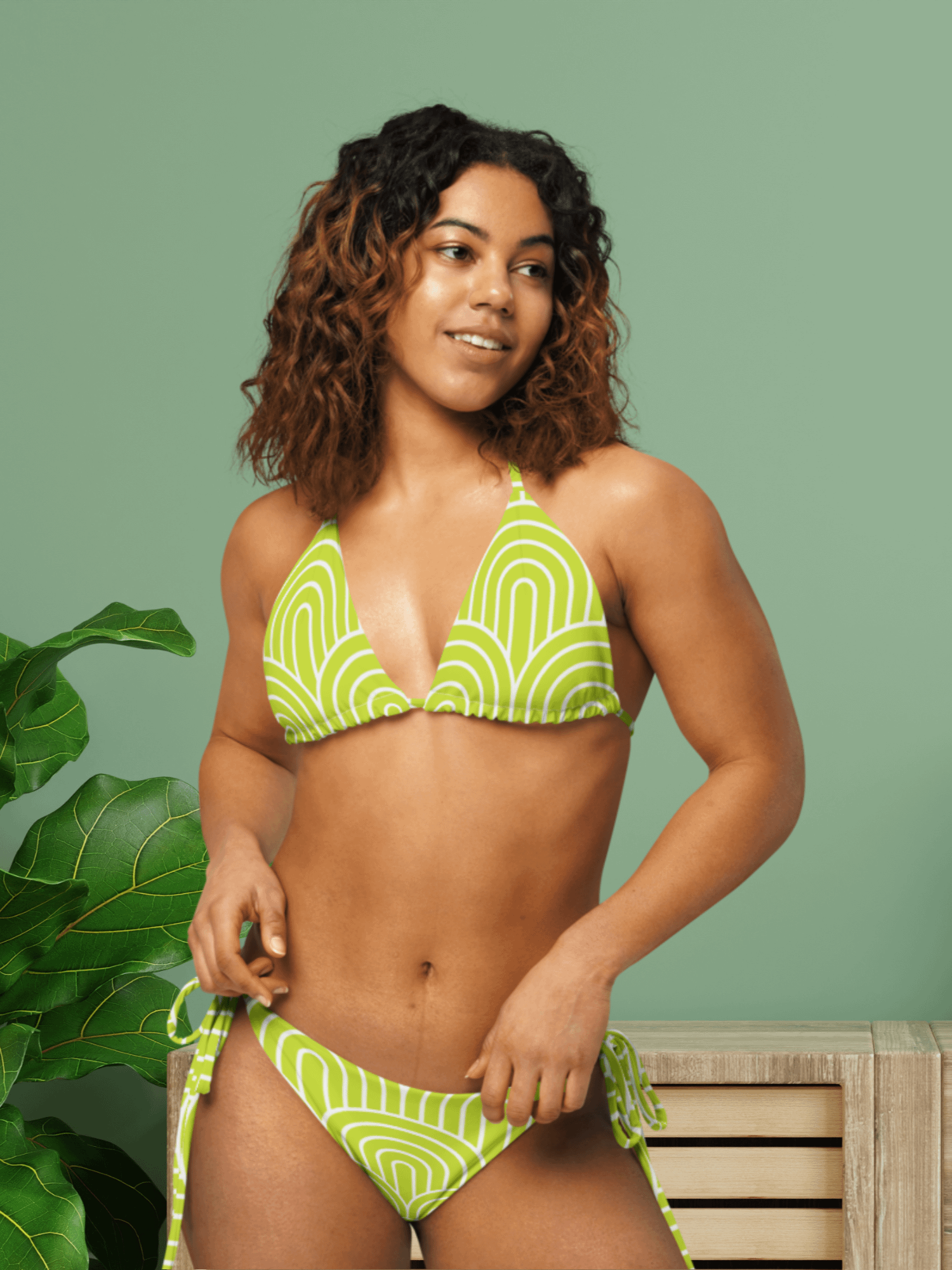 Citrus Geometric Bikini product image (1)