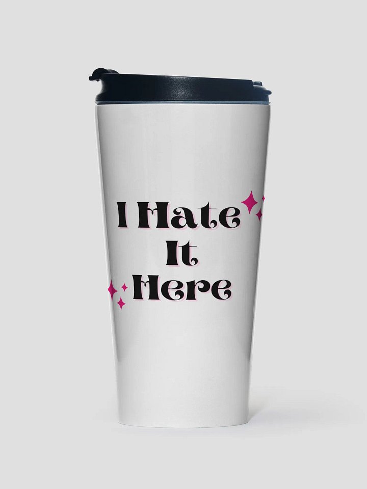 Reflective Typography Travel Mug product image (1)