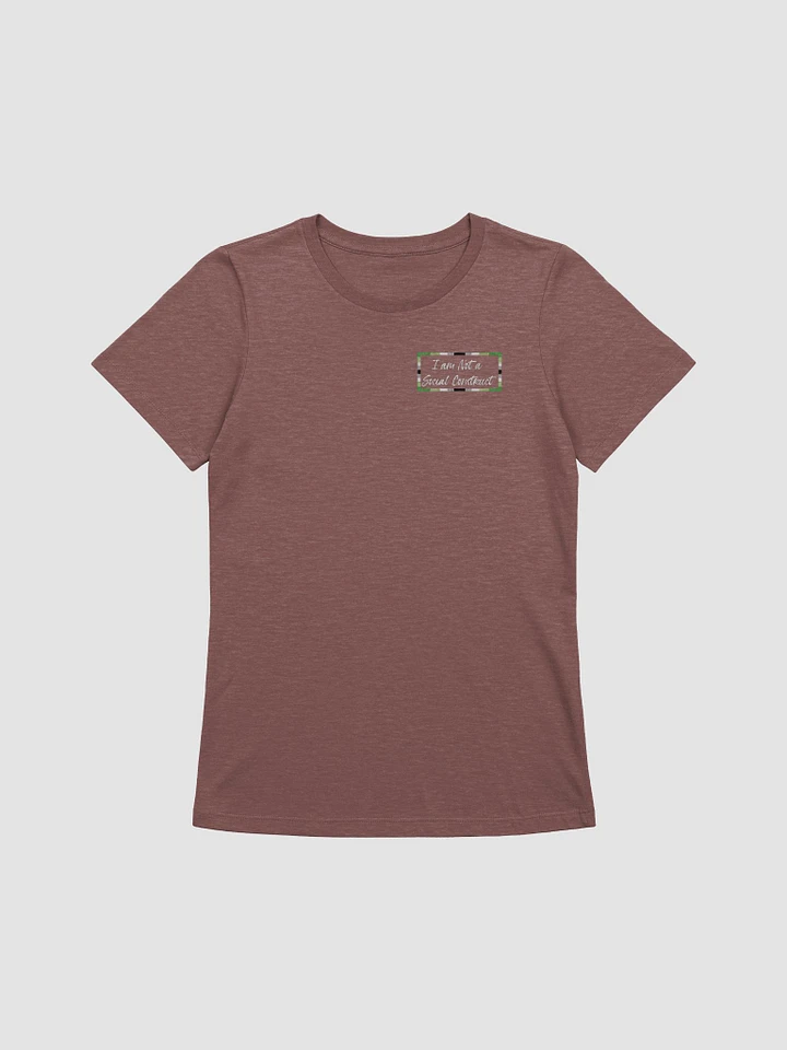 I am Not a Social Construct (w) - Aromantic - Women's Relaxed Fit T product image (13)