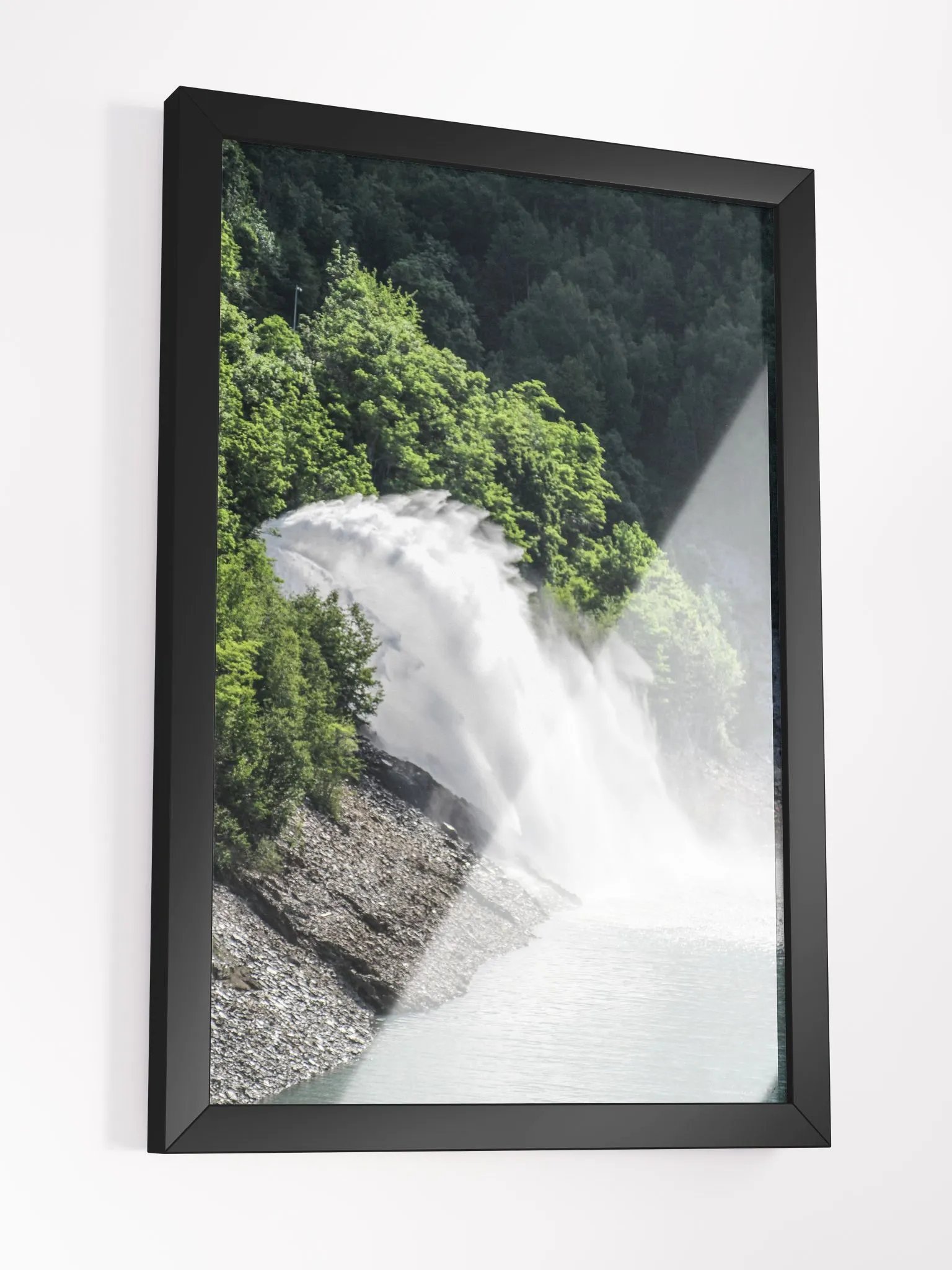 Print Fine Art - Chambon Lake – Ephemeral Torrent of Light product image (5)