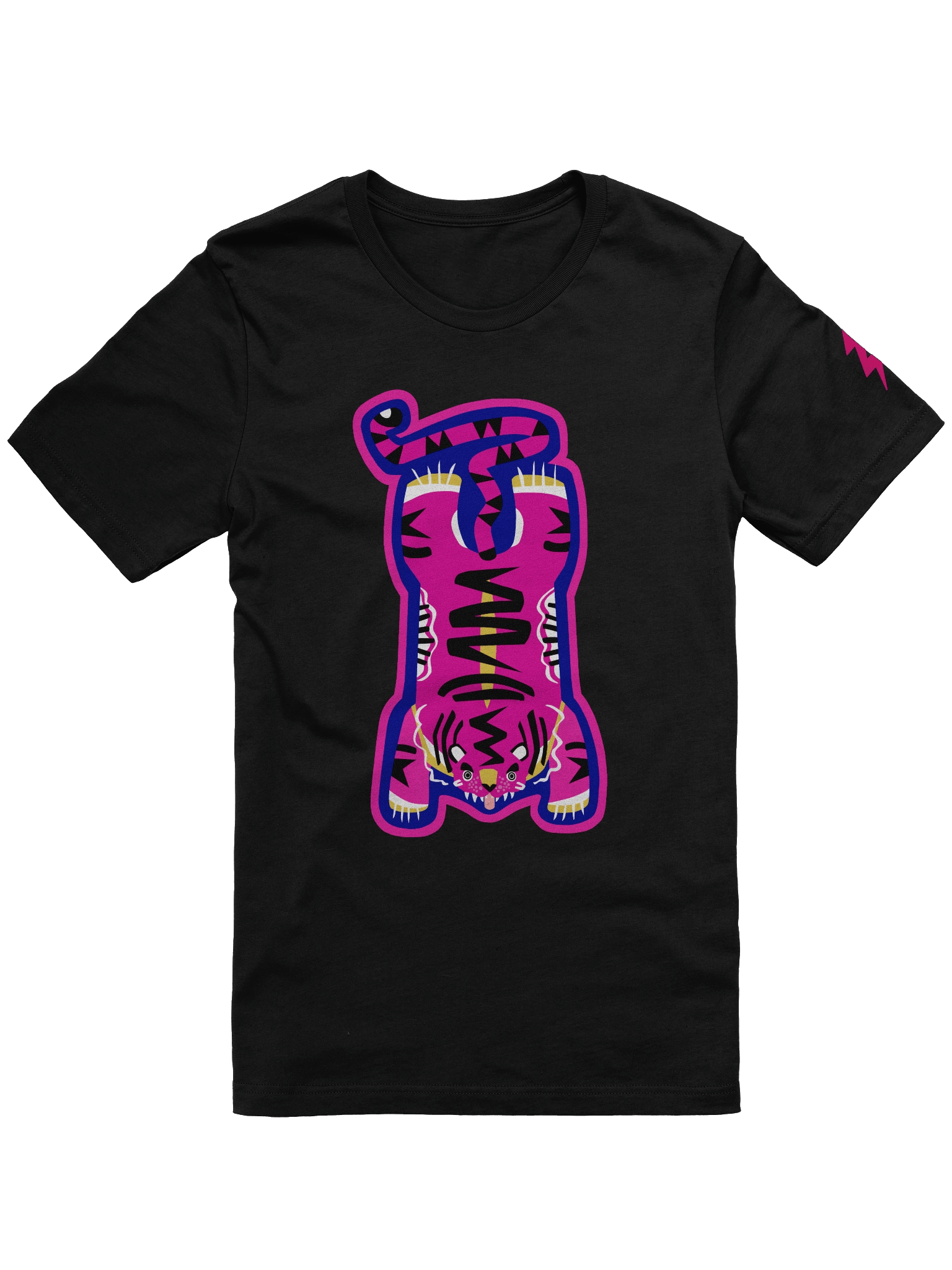 Pink and Blue Tiger - T-Shirt product image (2)