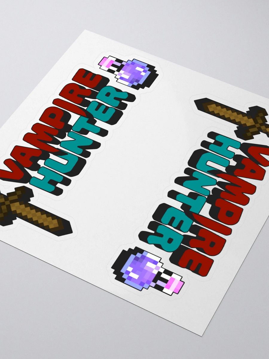 Sticky Stickers (Vampire Hunter) 2-PACK product image (3)