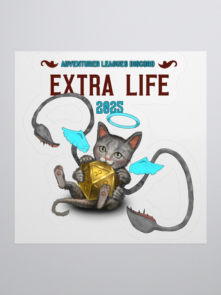 TAL Extra Life Design 2025 - "Displacer Baebeh" Sticker product image (3)
