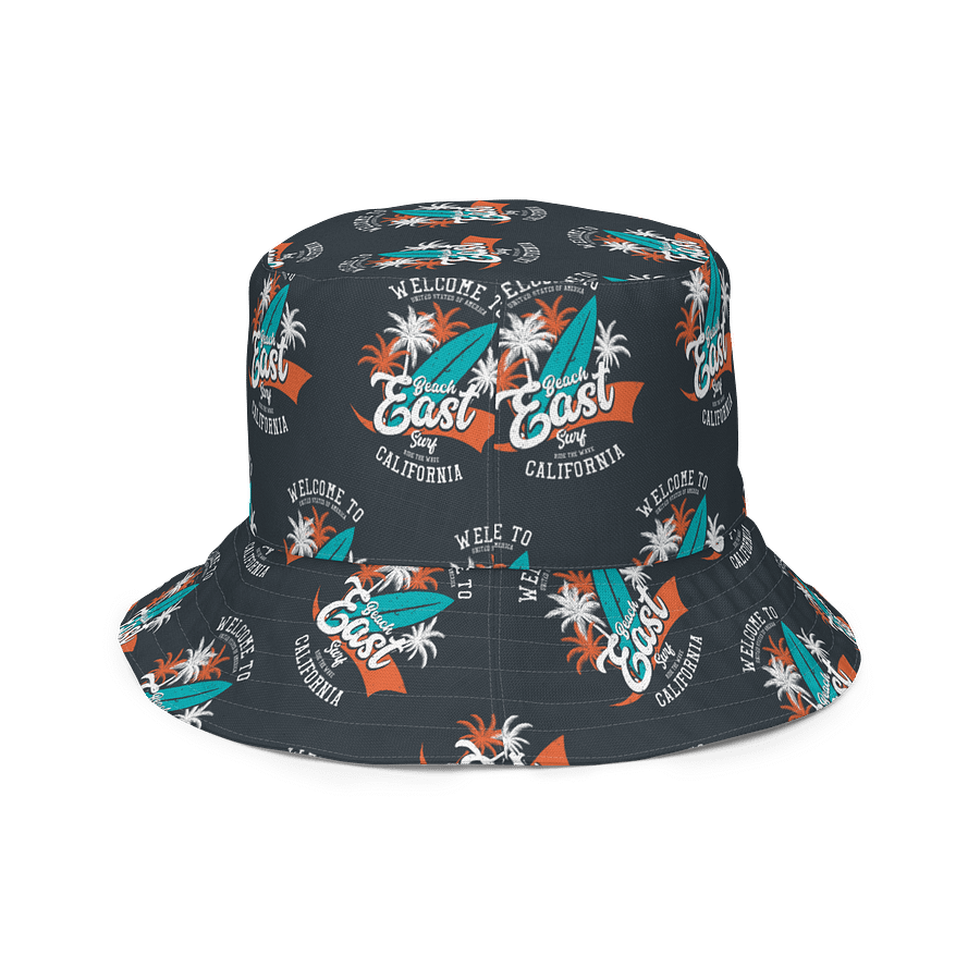 Reversible California Surf Bucket Hat – Bold Beach Style, Double-Sided Print product image (4)