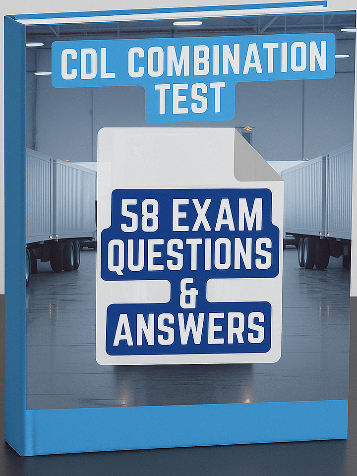 CDL Combination Practice Test product image (1)