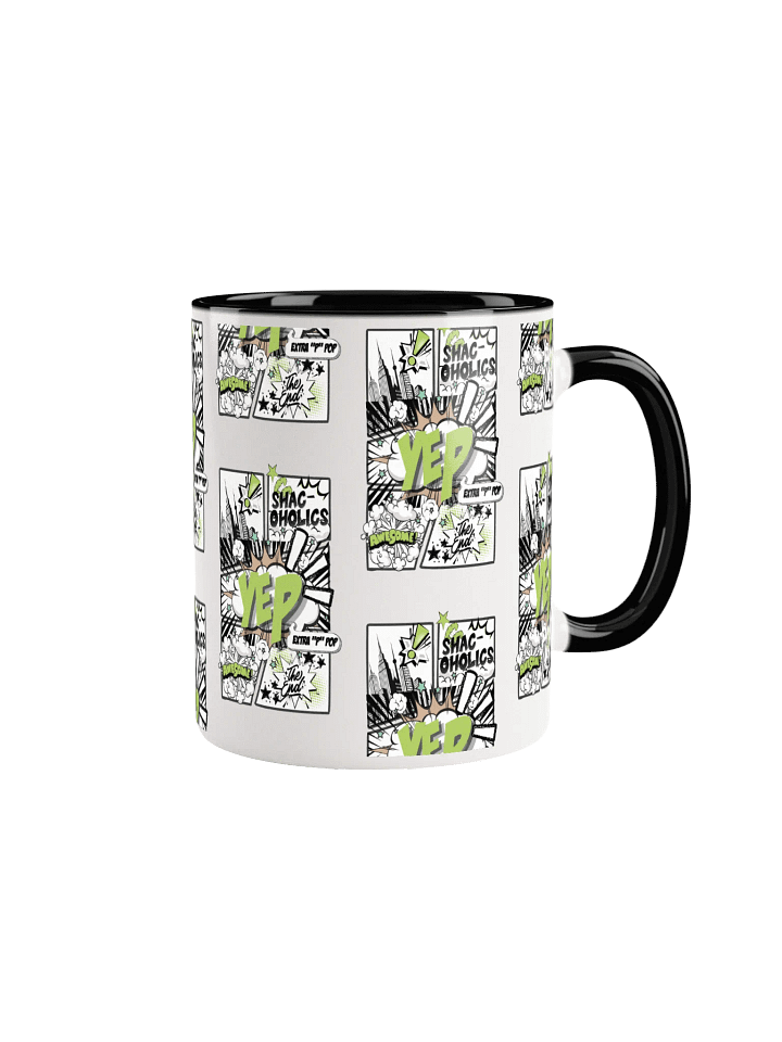 Shac-oholics Comic Blast Mug - Green 