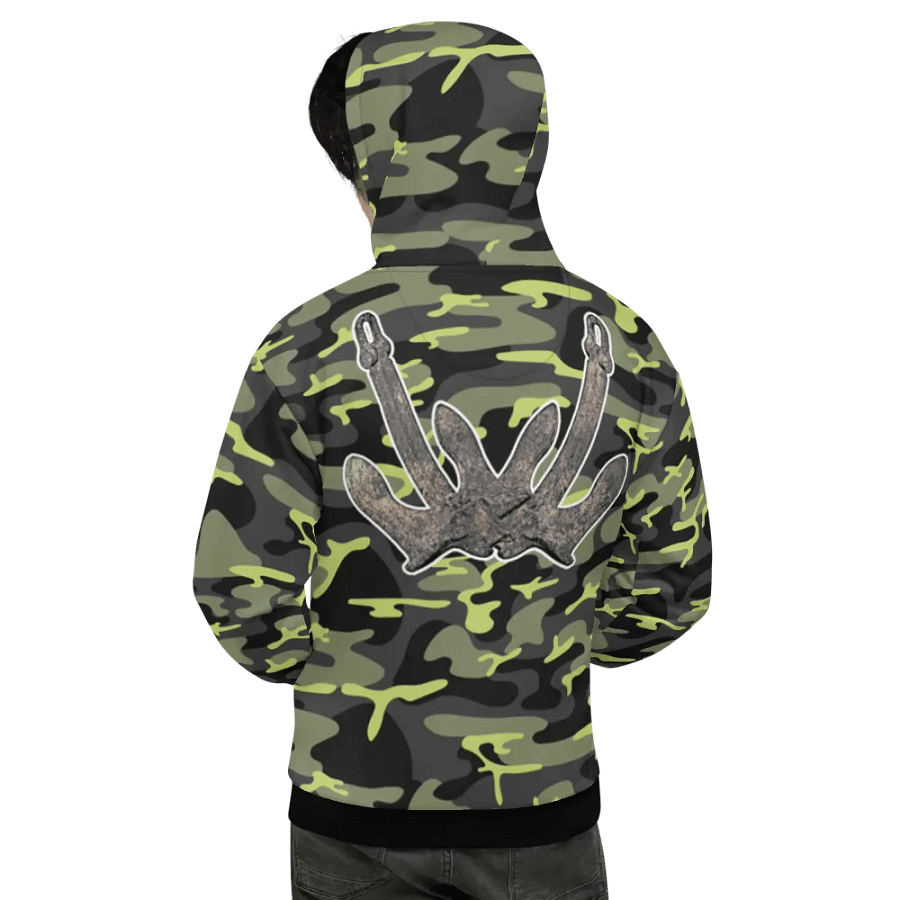 Green Camouflage Anchor Hoodie product image (8)